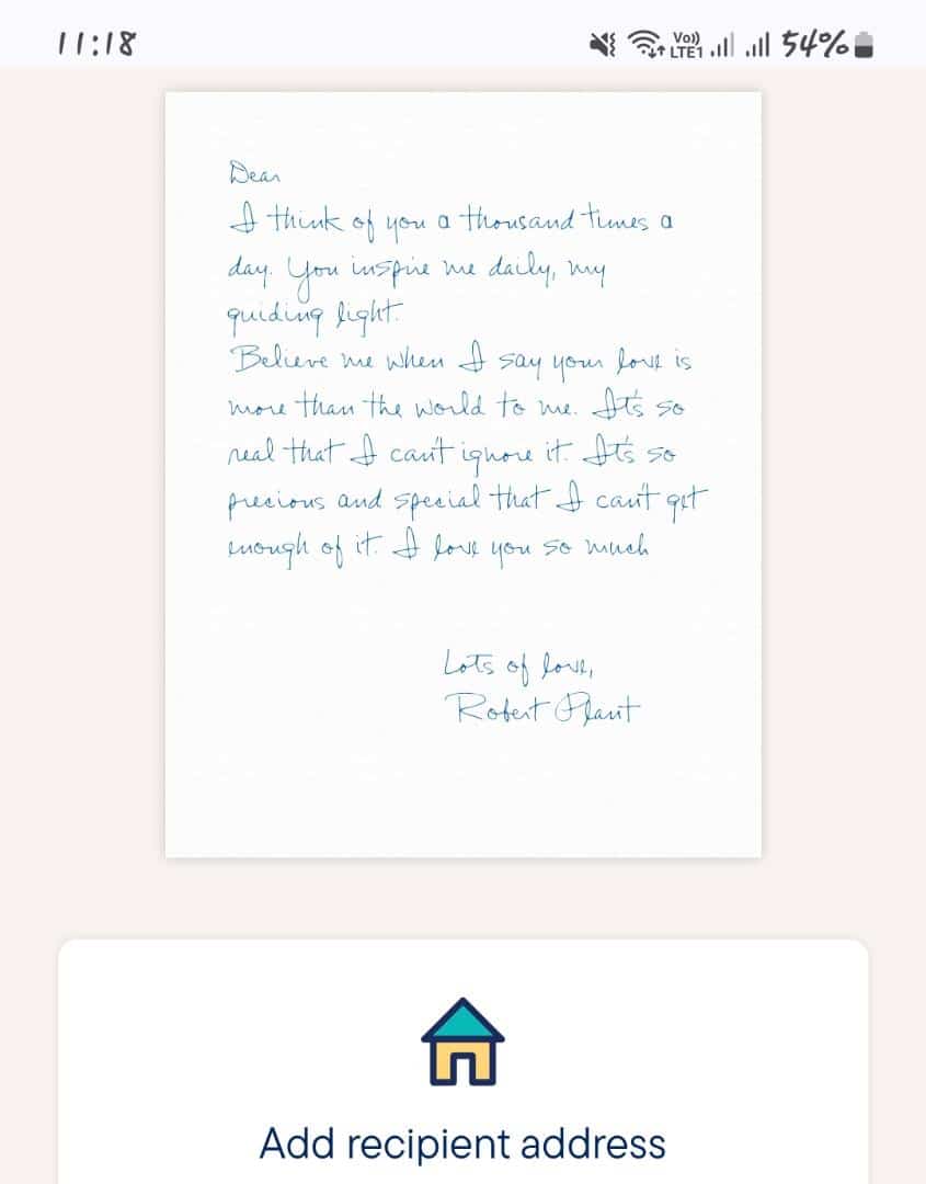 HANDWRITING LOVE LETTER - Image 9