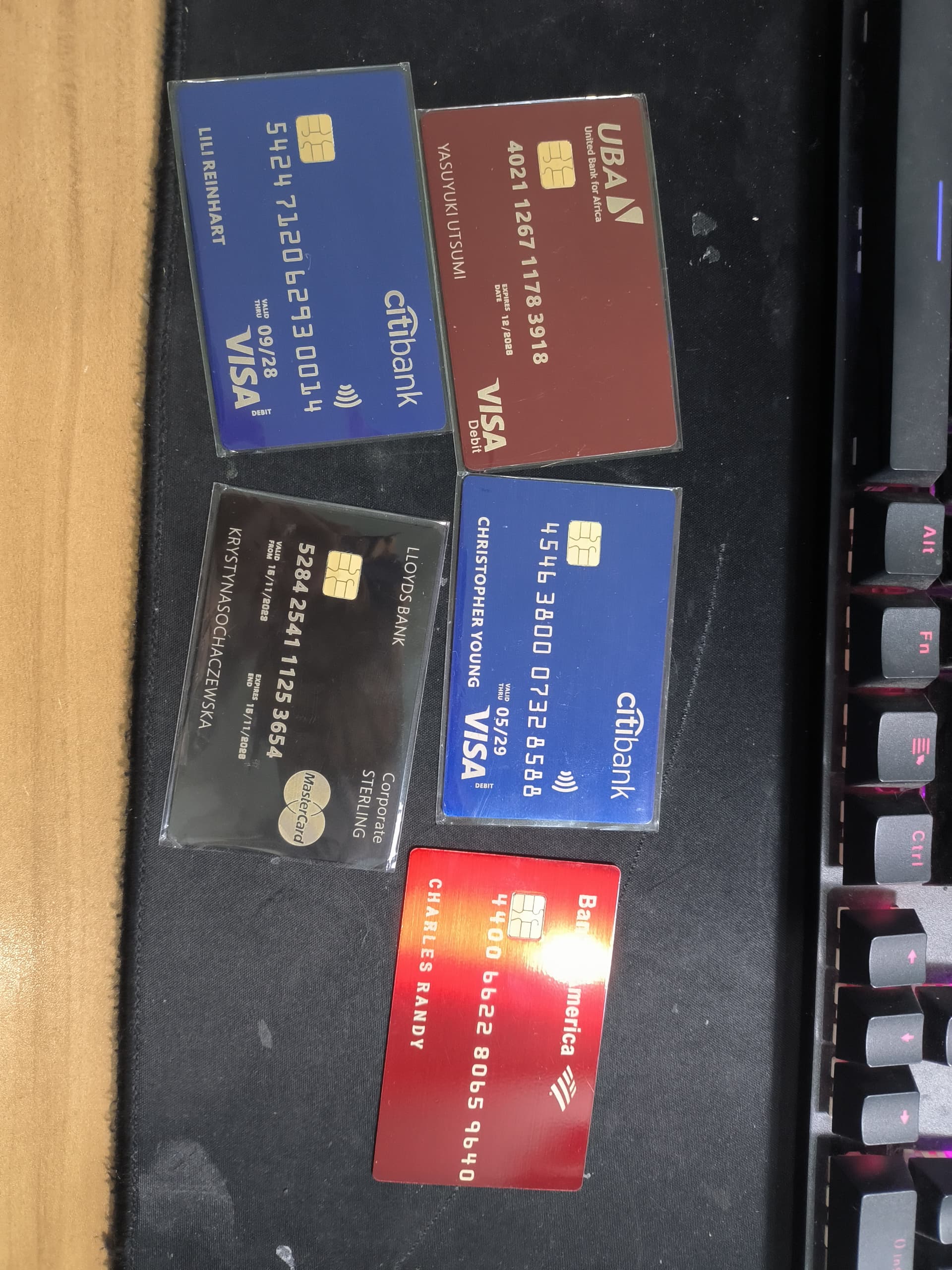 CUSTOMISED ONLINE BANKING DEBIT CARD - Image 19